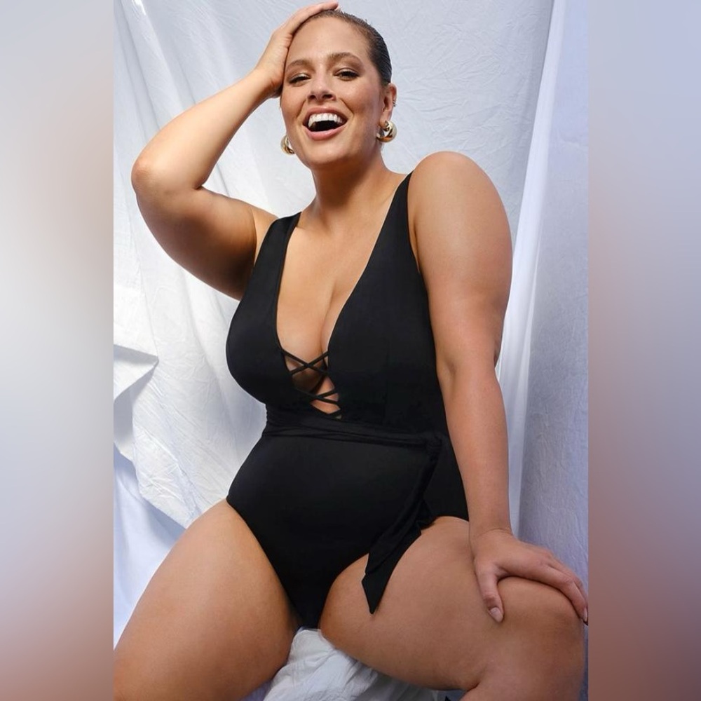 NWT Ashely Graham One-Piece Swimsuit